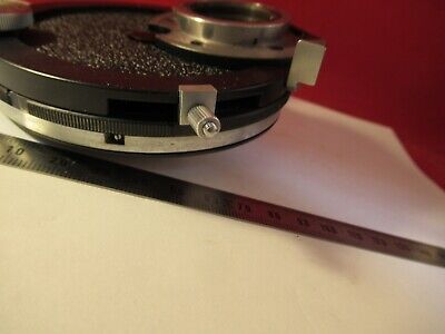 CARL ZEISS GERMANY 465270 CONDENSER OPTICS MICROSCOPE PART AS PICTURED &13-57