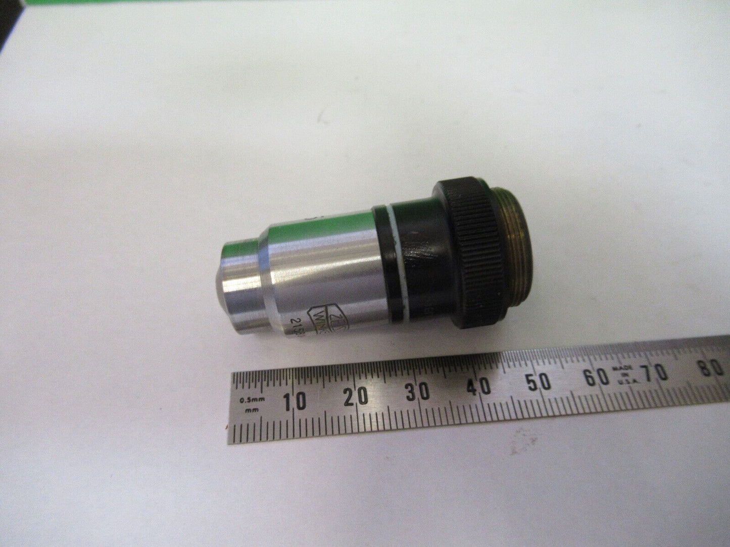 ZEISS WINKEL OBJECTIVE PHASE 40X /160 LENS MICROSCOPE PART AS PICTURED W4-A-44