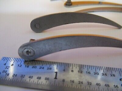 LOT CLIPS ASSORTMENT MICROSCOPE PART AS PICTURED &1E-C-80