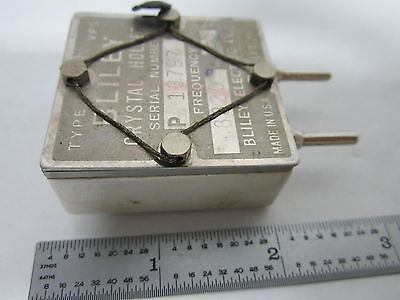 VINTAGE WWII BLILEY VP5 QUARTZ CRYSTAL FREQUENCY CONTROL HAM RADIO BIN#L7-30