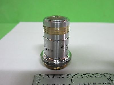 MICROSCOPE PART OBJECTIVE SPENCER USA 43X OPTICS AS IS BIN#S6-05