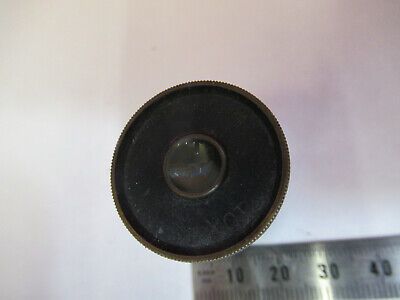 ANTIQUE ERNST LEITZ WETZLAR  EYEPIECE 10X MICROSCOPE PART AS PICTURED &B1-B-19