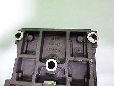 MICROSCOPE PART LEITZ GERMANY ORTHOLUX II RAIL for NOSEPIECE AS IS BIN#Y4-06