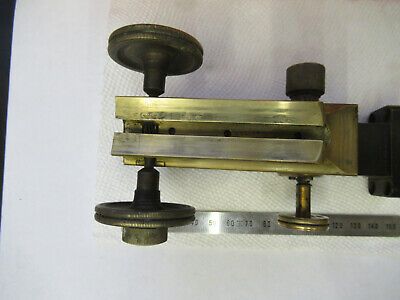 ANTIQUE CARL ZEISS BRASS  limb frame RARE MICROSCOPE PART AS PICTURED P9-A-82