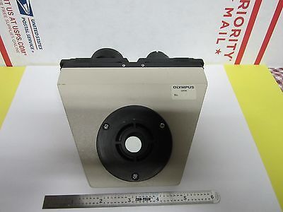 MICROSCOPE PART  BINOCULAR HEAD OLYMPUS JAPAN OPTICS BIN#G5-03