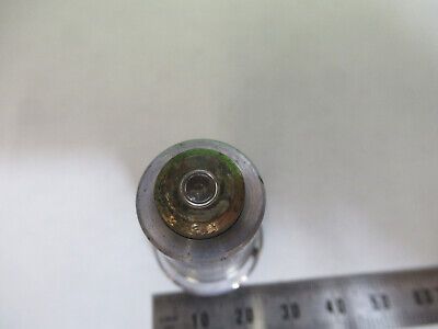 VINTAGE OBJECTIVE BAUSCH LOMB 43X OPTICS MICROSCOPE PART AS PICTURED &A9-B-18