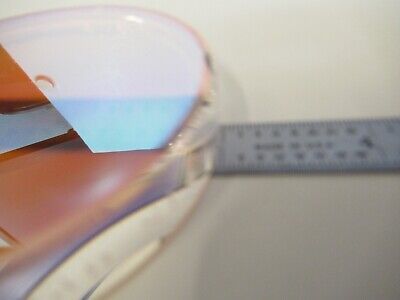 OPTICAL FLAT COATED 3" DIAMETER FUSED SILICA ZYGO OPTICS AS PICTURED &16-A-12