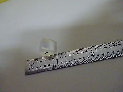 OPTICAL GLASS PRISM LASER OPTICS AS IS BIN#4V-FL-42