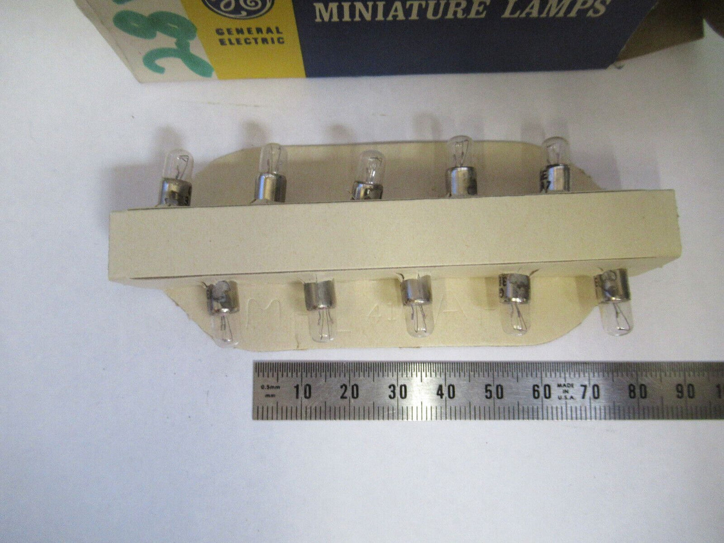 OPTICAL  MINI LAMPS 387 GE  10PCS  OPTICS AS IS  BIN#F3-B-156