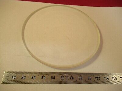 LARGE MIL SPEC OPTICAL GLASS LENS CONCAVE CONVEX OPTICS AS PICTURED &9-FT-40