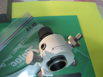 MICROSCOPE PART LEITZ WETZLAR GERMANY WITH EYEPIECE ?? AS IS BIN#4A-03