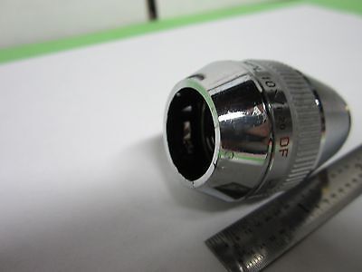 OPTICAL MICROSCOPE ERGOLUX 10X OBJECTIVE LEITZ GERMANY OPTICS AS IS BIN#3C-1-B