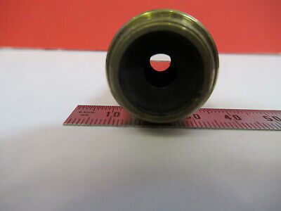 ANTIQUE BRASS WATSON UK 1860s OBJECTIVE MICROSCOPE PART AS PICTURED &F6-B-12