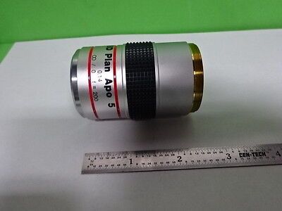 MICROSCOPE PART MITUTOYO JAPAN APO OBJECTIVE BD PLAN 5X OPTICS AS IS B#F5-C-11