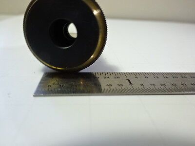 MICROSCOPE PART OBJECTIVE OLYMPUS JAPAN C20 OPTICS AS IS B#AE-71