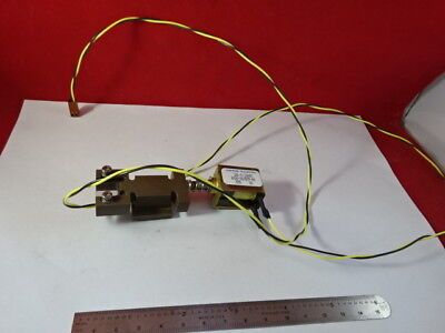 OPTICAL FILTER SOLENOID ACTUATOR LASER OPTICS AS PICTURED &95-70