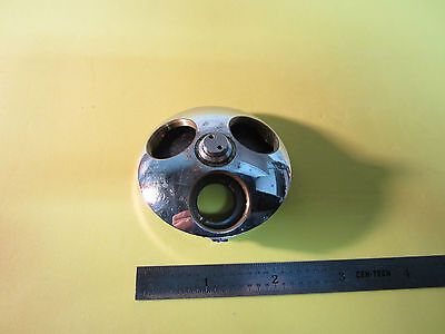 MICROSCOPE PART NOSEPIECE JAPAN FOR PARTS AS IS BIN#A3-05