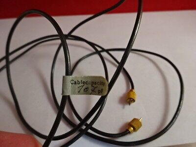 BRUEL KJAER LOW NOISE CABLE AO 0037 MICROPHONE ACOUSTICS SENSOR #27-A-20