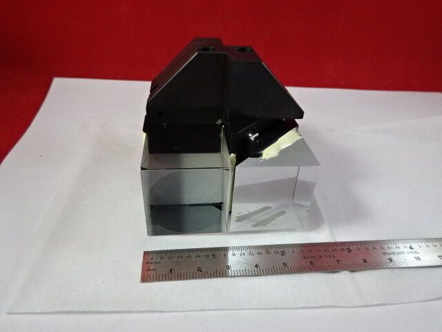 REICHERT LEICA POLYLITE  MOUNTED PRISM ASSEMBLY MICROSCOPE PART  AS IS #B8-A-17