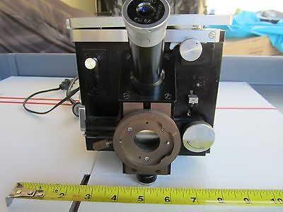 VINTAGE CARL ZEISS OPTICS GERMANY MICROSCOPE MICRO INTERFEROMETER SIX OBJECTIVES