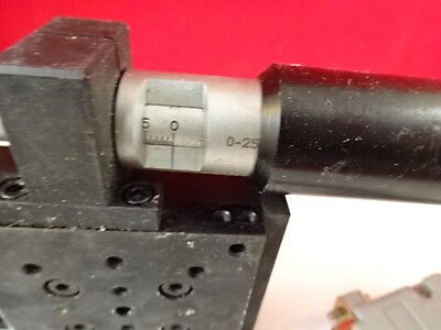 MICROMETER MOTORIZED STAGE CONTROL TECHNICS OPTICAL LASER OPTICS AS IS B#IL-2-44