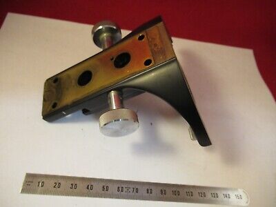 WILD M20 SWISS BRASS CONDENSER HOLDER MICROSCOPE PART AS PICTURED &13-A-20