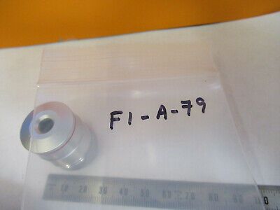 FISHER 4X /160 OBJECTIVE LENS OPTICS MICROSCOPE PART AS PICTURED &F1-A-79