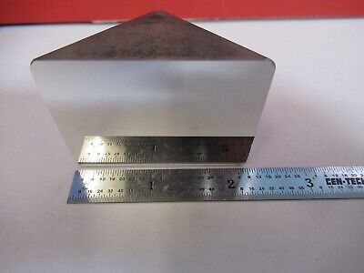 FOR PARTS OPTICAL FLAT MIRROR GLASS TRIANGLE OPTICS AS PICTURED #Q1-A-38