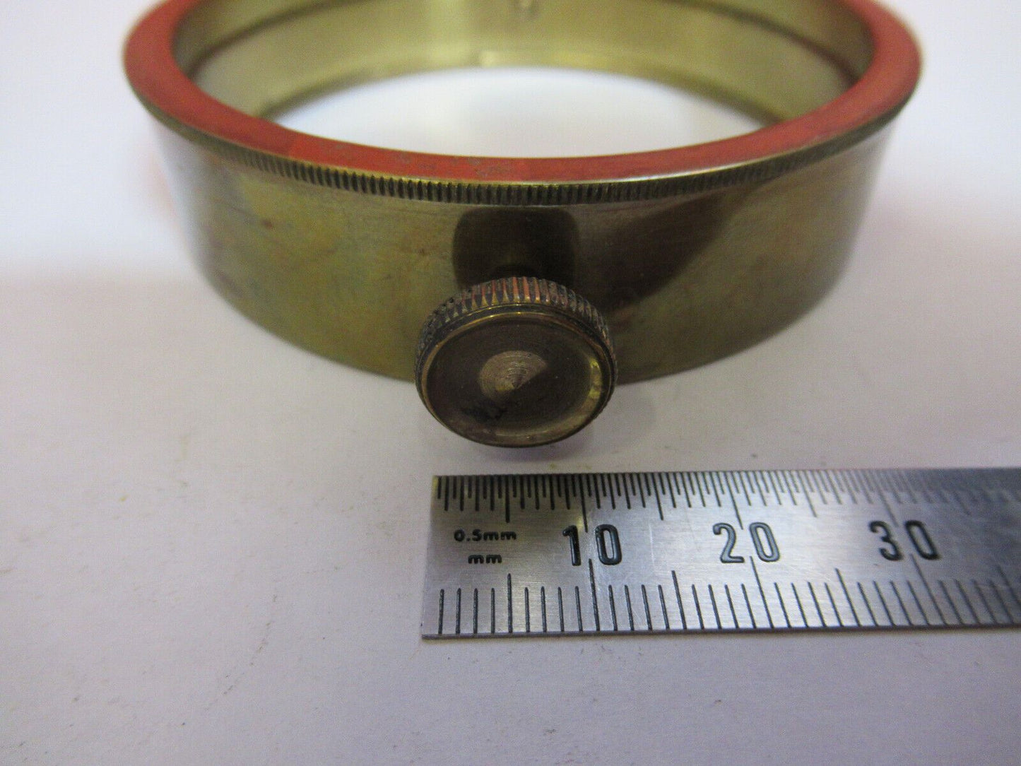 ANTIQUE BRASS HENRY CROUCH UK MIRROR HOLDER MICROSCOPE PART AS PICTURED G4-A-77