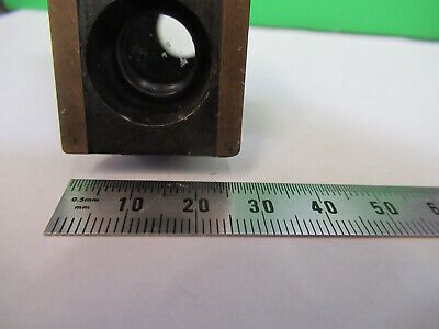 ANTIQUE BAUSCH LOMB STEREO OBJECTIVE RARE MICROSCOPE  PART AS PICTURED &Z1-A-05