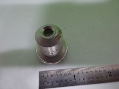 MICROSCOPE PART OBJECTIVE SPENCER 3.5X AS IS OPTICS BIN#V7-18