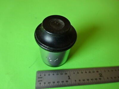 ANTIQUE MICROSCOPE PART EYEPIECE OCULAR AO SPENCER 10X OPTICS AS IS #L5-B-18