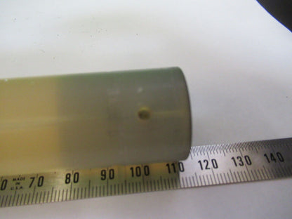 ZERODUR ROD PERFORATED from HP LASER OPTICAL INTERFEROMETER AS PICTURED #W4-A-09