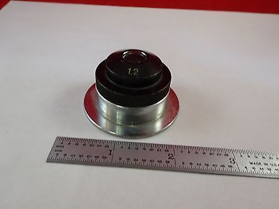 MICROSCOPE PART CONDENSER LENS OPTICS AS IS BIN#K2-B-02