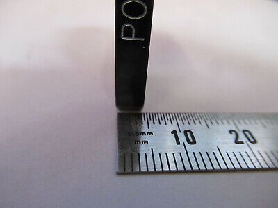 POLARIZER POL NIKON OPTICS MICROSCOPE PART AS PICTURED &B3-B-28