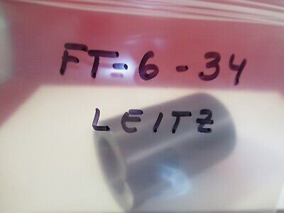 LEITZ WETZLAR GERMANY MOUNTED LENS DIFFUSER MICROSCOPE PART AS PICTURED &FT-6-34