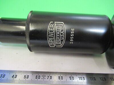 SPENCER AO TUBUS + NOSEPIECE VINTAGE MICROSCOPE PART AS PICTURED &3-C-06