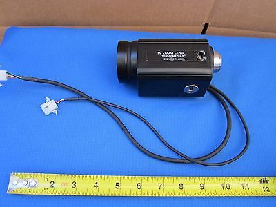 MICROSCOPE PART VIDEO CAMERA TV ZOOM LENS ii AS IS BIN#G1