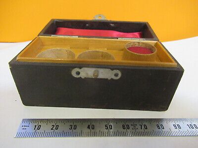 ANTIQUE RARE SEIBERT EMPTY BOX MICROSCOPE PART AS PICTURED 4B-FT-19