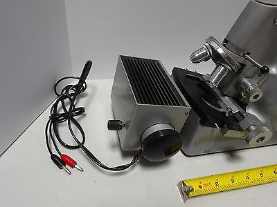 REICHERT AUSTRIA VISOPAN [broken micrometer] OPTICAL MICROSCOPE OPTICS BIN#TB2