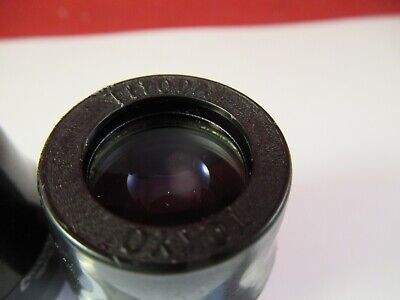 PAIR TIYODA TOKYO EYEPIECE OCULAR MICROSCOPE PART OPTICS AS PICTURED &8-A-55