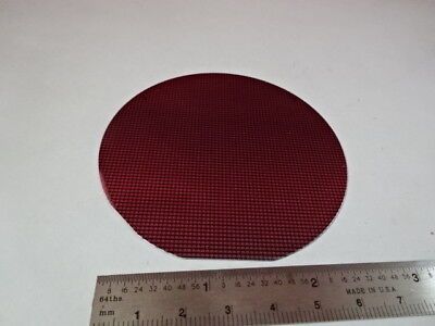 COLLECTABLE 3" DIAMETER SILICON WAFER + COMPONENTS for OPTICS AS IS &AV-A-11