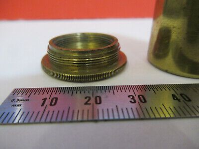 ANTIQUE BRASS WATSON UK 1860s EMPTY CAN MICROSCOPE PART AS PICTURED &F6-B-13