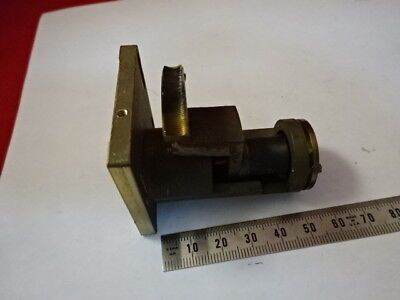 VICKERS ENGLAND BRASS STAGE MECHANISM MICROSCOPE PART AS IS &99-09