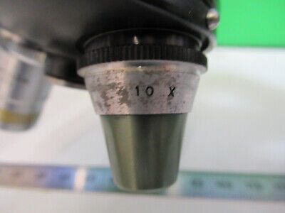 SPENCER AO TUBUS + NOSEPIECE + OBJECTIVES MICROSCOPE PART AS PICTURED &Q9-A-15