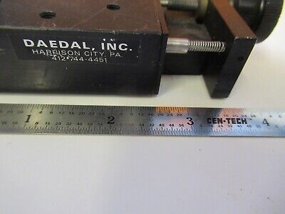 PARKER HANNIFIN DAEDAL OPTICS POSITIONING LINEAR SLIDE AS PICTURED &H8-B-28