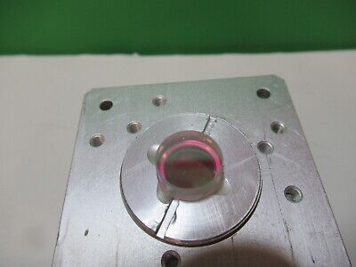 OPTICAL MOUNTED 532nm COATED LENS LPKF GERMANY LASER OPTICS AS PICTURED #17-A-04