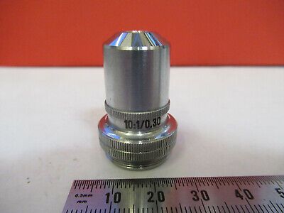 WOLFE WETZLAR OBJECTIVE 10X LENS OPTICS MICROSCOPE PART AS PICTURED &8Y-A-17