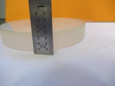 OPTICAL FLAT FROSTED GLASS POLISH DULL SIDES LASER OPTICS AS PIC &G1-A-46