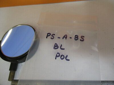 ANTIQUE BAUSCH LOMB POL MIRROR ASSEMBLY MICROSCOPE PART AS PICTURED &P5-A-85